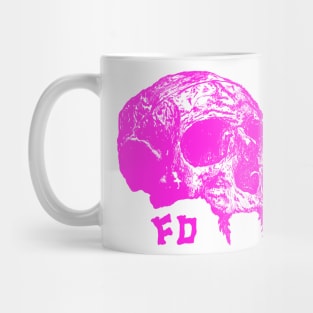 Pink Skull Mug